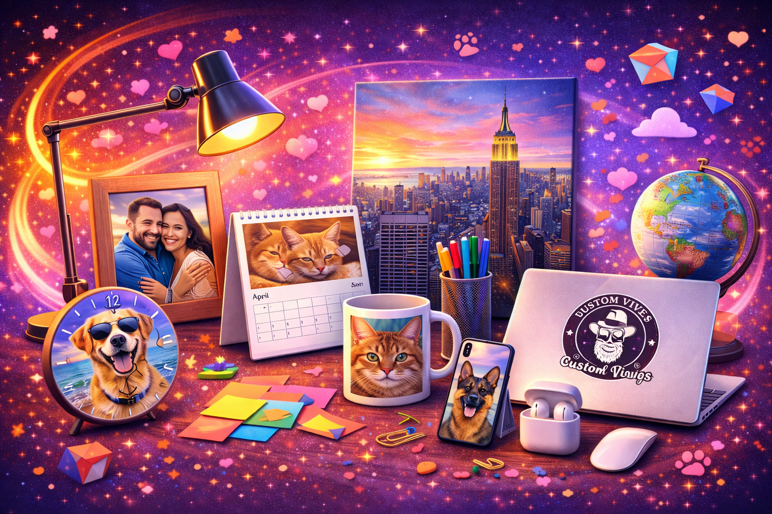 Oficina y Decoración