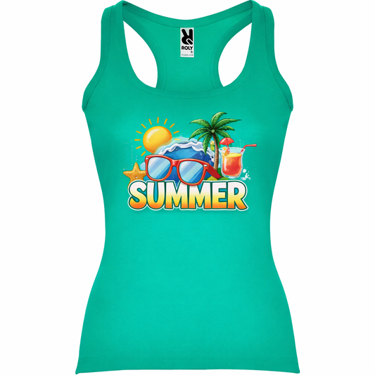 Camiseta de tirantes 6517